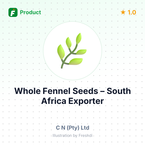 Whole Fennel Seeds – summary card, no photo uploaded yet