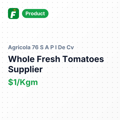 Whole Fresh Tomatoes – summary card, no photo uploaded yet