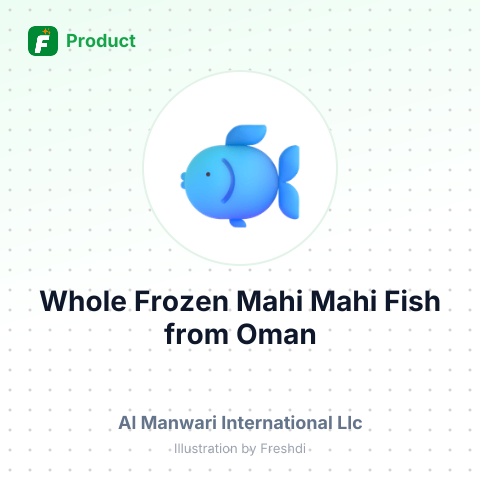 Whole Frozen Mahi Mahi Fish – summary card, no photo uploaded yet