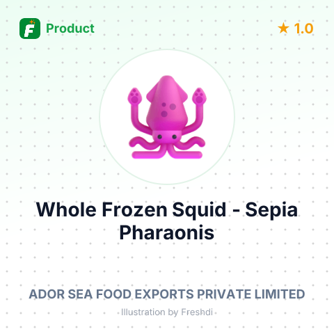 Whole Frozen Squid - Sepia Pharaonis – summary card, no photo uploaded yet