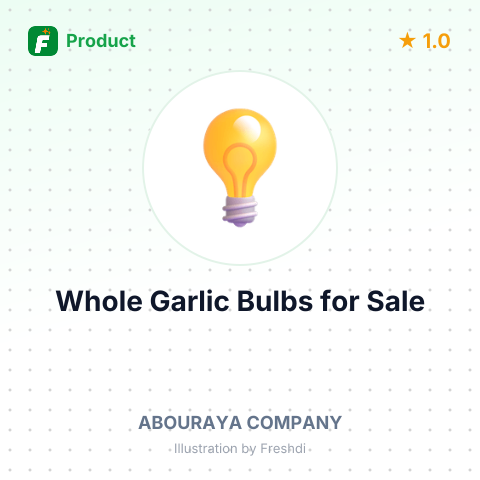Whole Garlic Bulbs – summary card, no photo uploaded yet