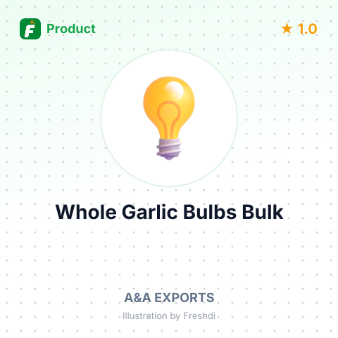 Whole Garlic Bulbs – summary card, no photo uploaded yet