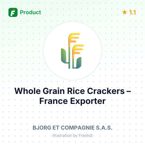 Whole Grain Rice Crackers – summary card, no photo uploaded yet