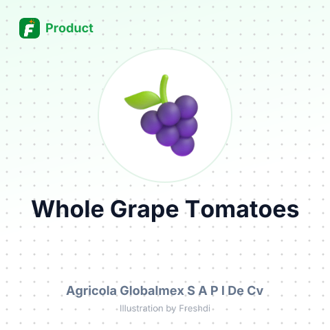 Whole Grape Tomatoes – summary card, no photo uploaded yet