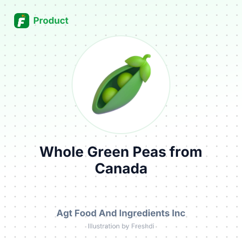 Whole Green Peas – summary card, no photo uploaded yet
