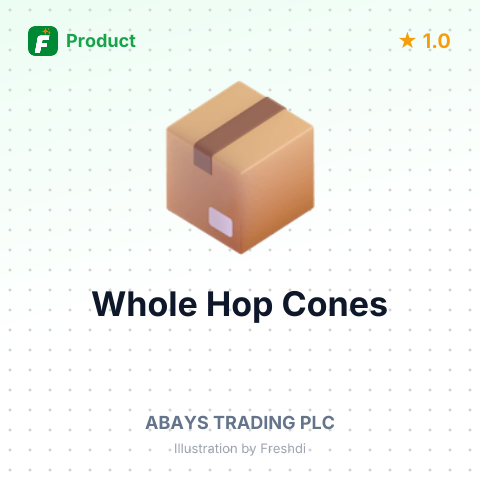 Whole Hop Cones – summary card, no photo uploaded yet