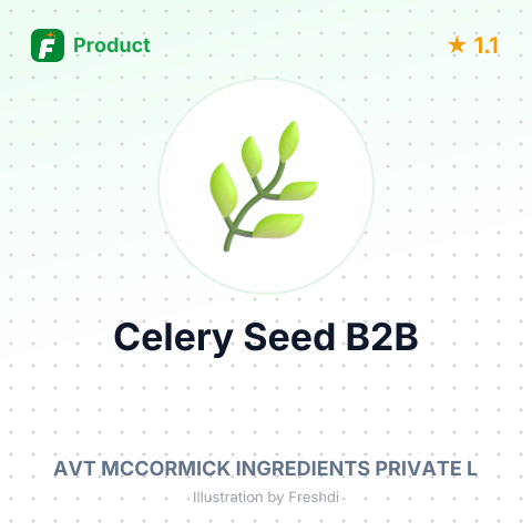 Whole Indian Celery Seed – summary card, no photo uploaded yet