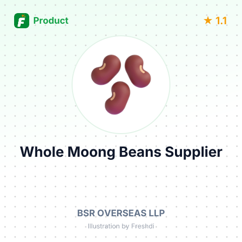 Whole Moong Beans – summary card, no photo uploaded yet