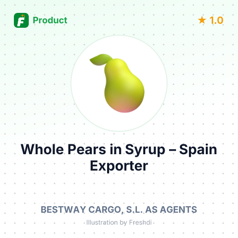 Whole Pears in Syrup – summary card, no photo uploaded yet