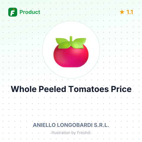 Whole Peeled Tomatoes – summary card, no photo uploaded yet
