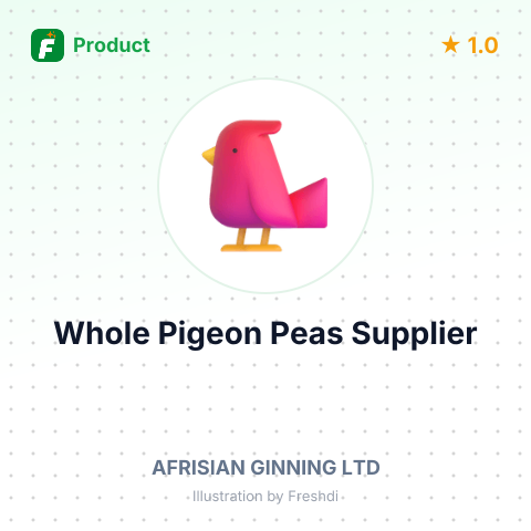 Whole Pigeon Peas (Toor) – summary card, no photo uploaded yet
