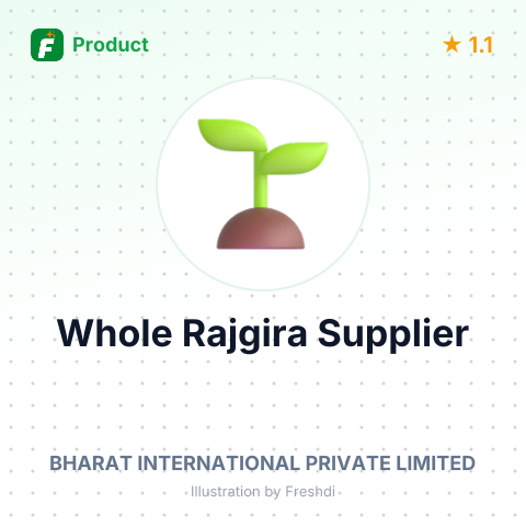 Whole Rajgira (Amaranth Seeds) – summary card, no photo uploaded yet