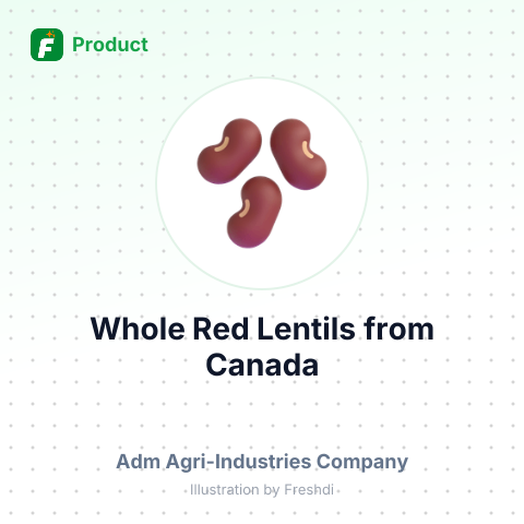 Whole Red Lentils – summary card, no photo uploaded yet