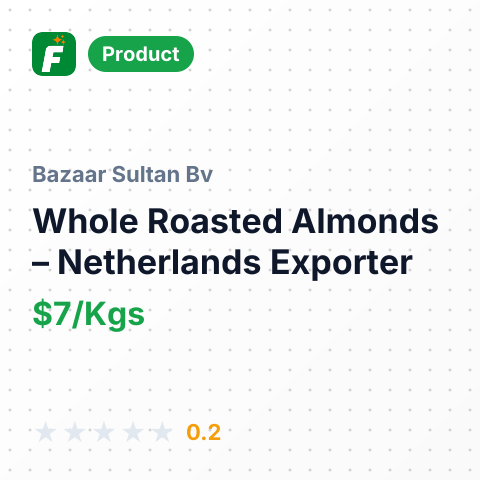 Whole Roasted Almonds – summary card, no photo uploaded yet