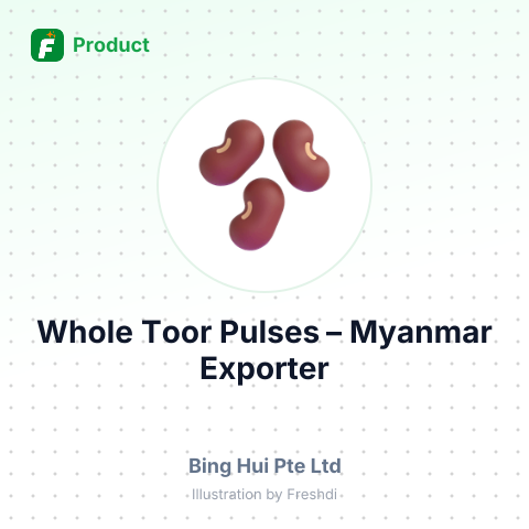 Whole Toor Pulses – summary card, no photo uploaded yet