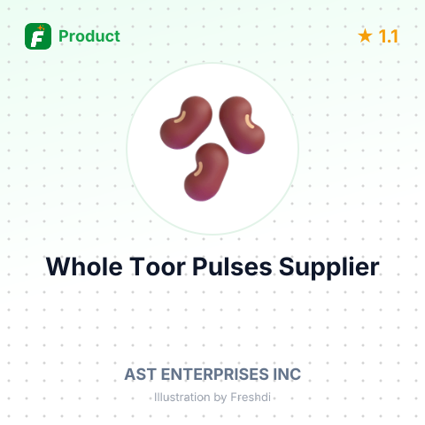 Whole Toor Pulses (TUR Whole) – summary card, no photo uploaded yet