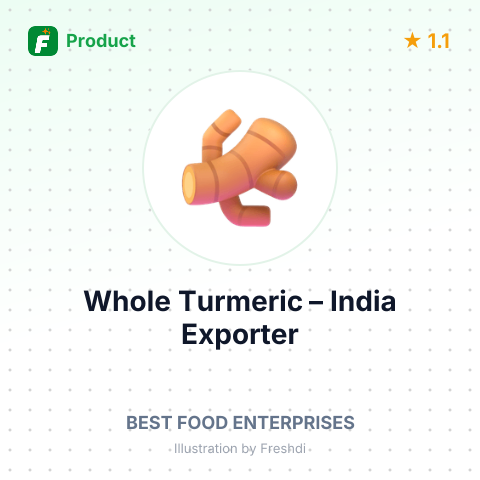 Whole Turmeric – product summary card, no photo uploaded yet