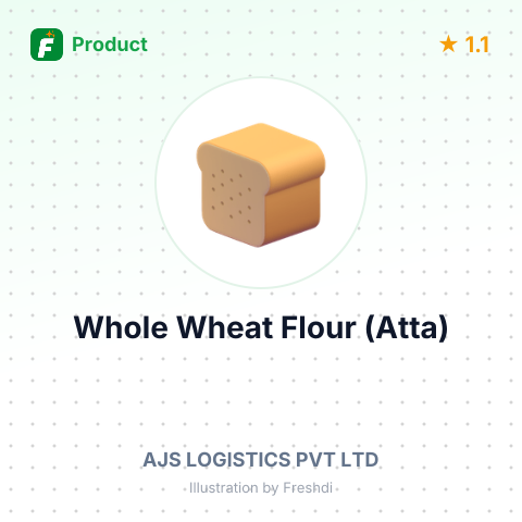 Whole Wheat Flour (Atta) – summary card, no photo uploaded yet