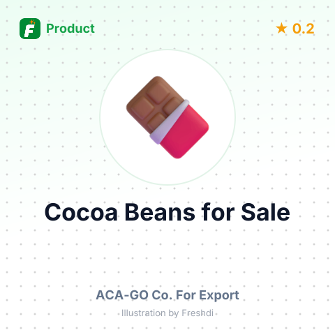 Whole and Broken Cocoa Beans – summary card, no photo uploaded yet
