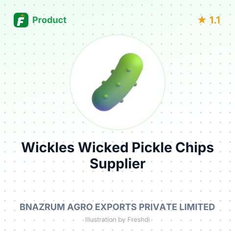 Wickles Wicked Pickle Chips – summary card, no photo uploaded yet