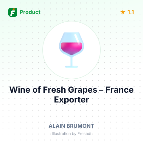 Wine of Fresh Grapes – summary card, no photo uploaded yet