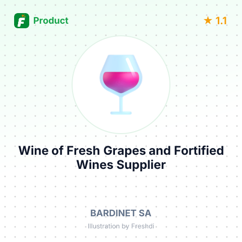 Wine of Fresh Grapes and Fortified Wines – summary card, no photo uploaded yet