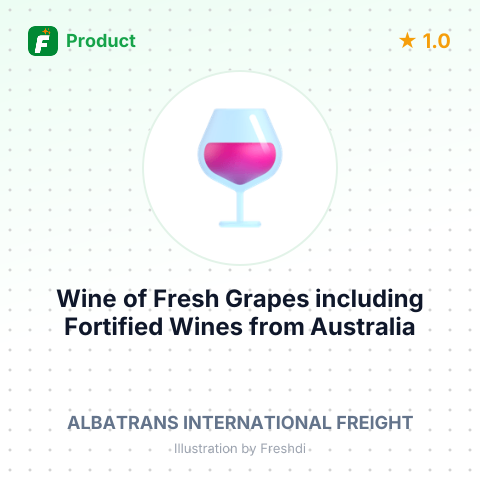 Wine of Fresh Grapes including Fortified Wines – summary card, no photo uploaded yet