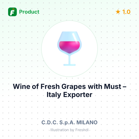 Wine of Fresh Grapes with Must – summary card, no photo uploaded yet