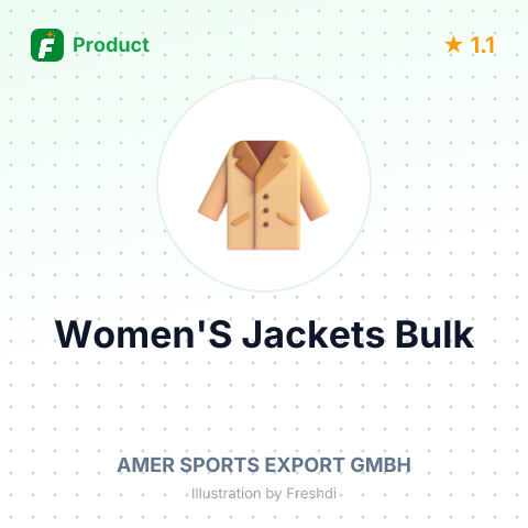 Women's Chemical Fiber Jackets – summary card, no photo uploaded yet