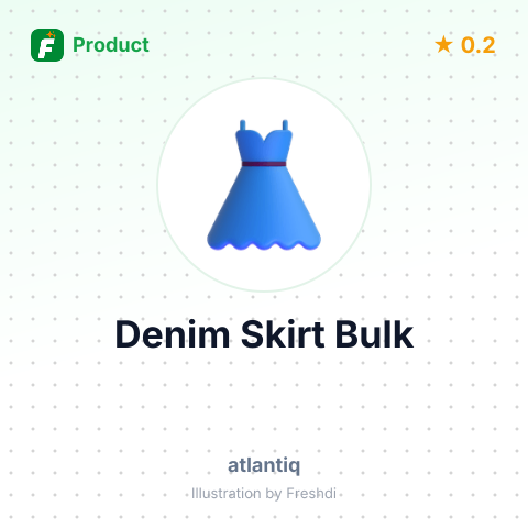 Women's Denim Skirt – summary card, no photo uploaded yet
