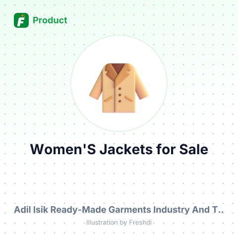 Women's Jackets Made from Artificial Fibers – summary card, no photo uploaded yet