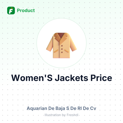 Women's Non-Knitted Synthetic Fiber Jackets – summary card, no photo uploaded yet
