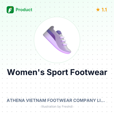 Women's Sport Footwear – summary card, no photo uploaded yet