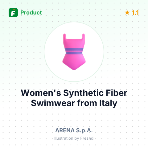 Women's Synthetic Fiber Swimwear – summary card, no photo uploaded yet