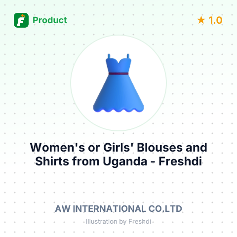 Women's or Girls' Blouses and Shirts – summary card, no photo uploaded yet