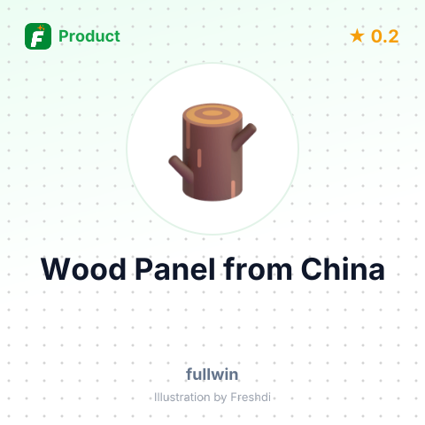 Wood Panel – summary card, no photo uploaded yet