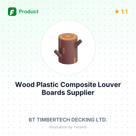 Wood Plastic Composite Louver Boards – summary card, no photo uploaded yet