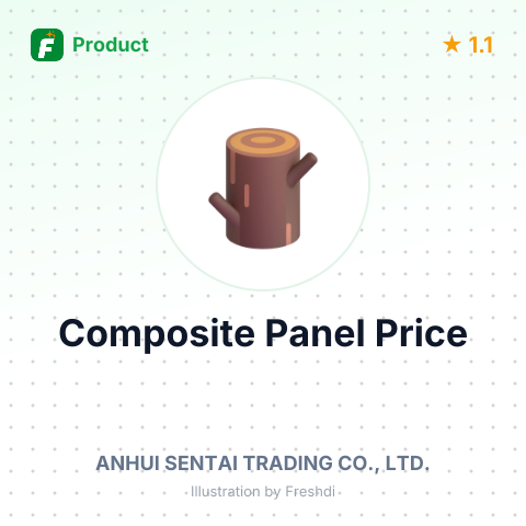Wood Plastic Composite Panel – summary card, no photo uploaded yet