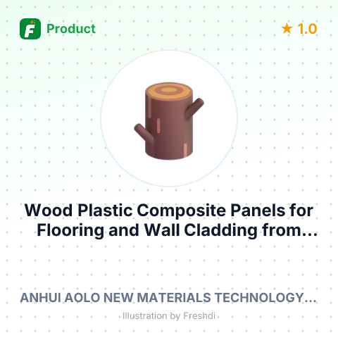 Wood Plastic Composite Panels for Flooring and Wall Cladding – summary card, no photo uploaded yet