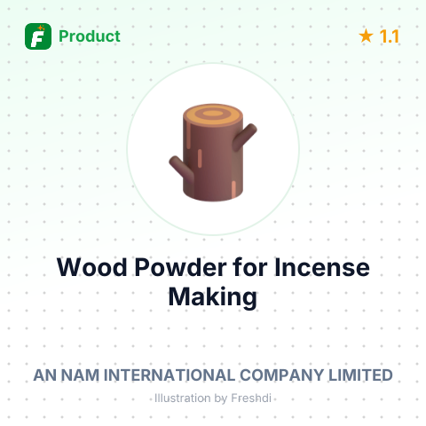 Wood Powder for Incense Making – summary card, no photo uploaded yet