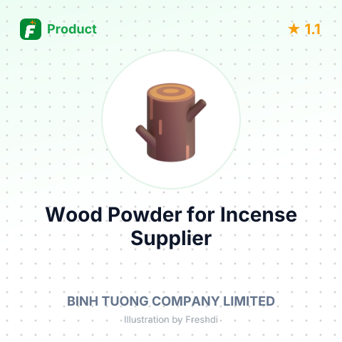 Wood Powder for Incense – summary card, no photo uploaded yet