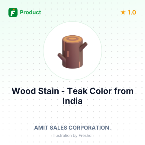 Wood Stain - Teak Color – summary card, no photo uploaded yet