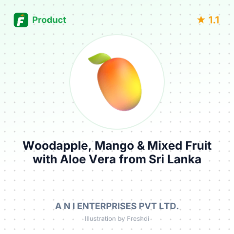 Woodapple, Mango & Mixed Fruit with Aloe Vera – summary card, no photo uploaded yet