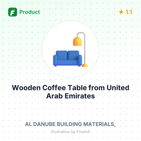 Wooden Coffee Table – summary card, no photo uploaded yet