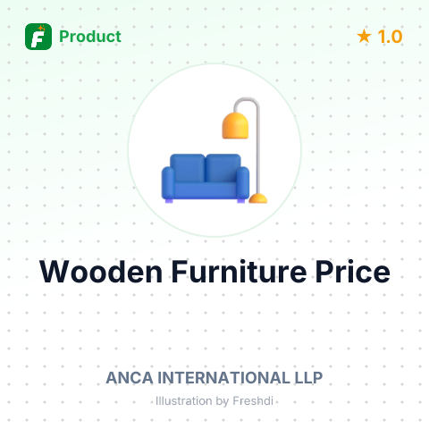 Wooden Furniture and Parts – summary card, no photo uploaded yet