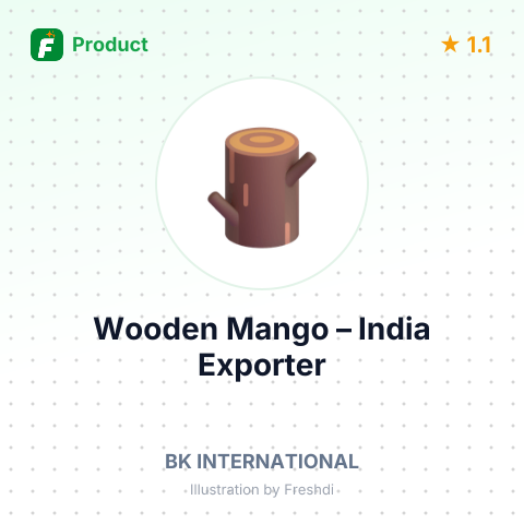 Wooden Mango – summary card, no photo uploaded yet