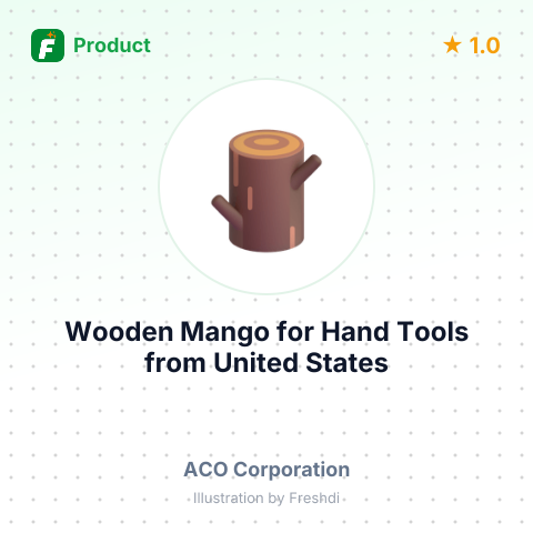 Wooden Mango for Hand Tools – summary card, no photo uploaded yet