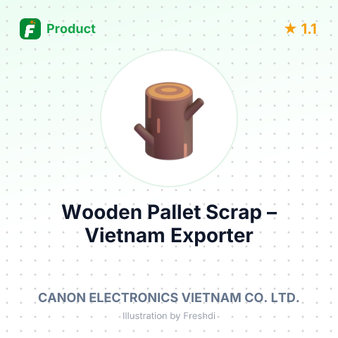 Wooden Pallet Scrap – summary card, no photo uploaded yet