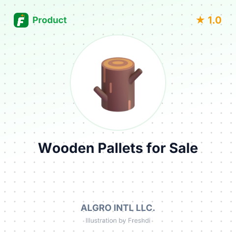 Wooden Pallets – summary card, no photo uploaded yet