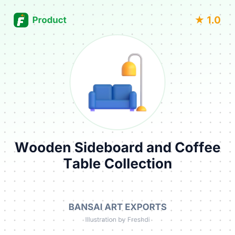 Wooden Sideboard and Coffee Table Collection – summary card, no photo uploaded yet